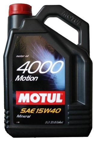 MOTUL 4000 Motion ACEA A3/B3 API SL/CF15W40