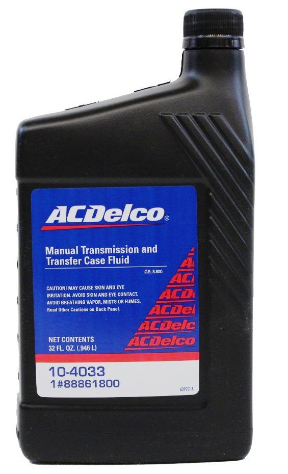 AC DELCO Manual Transmission And Transfer Case Fluid