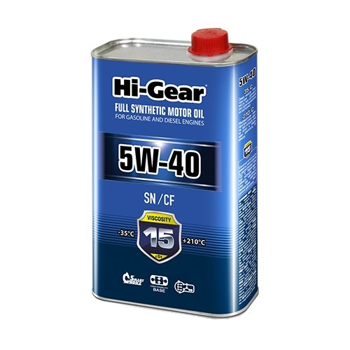HI-GEAR 5W-40 синтетика